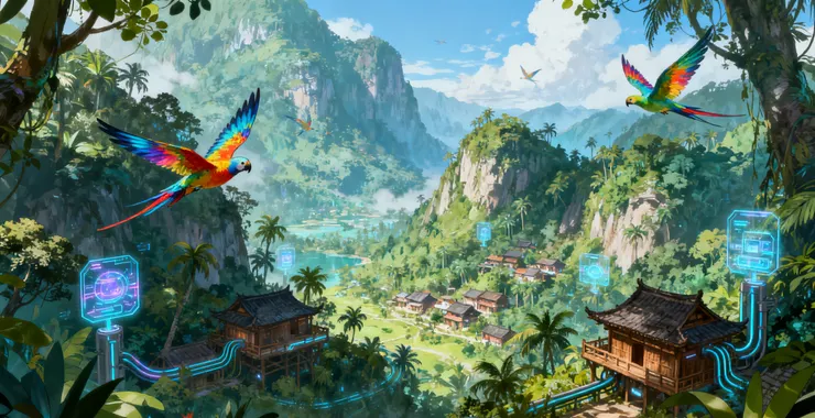 新巴比倫桃園小鎮