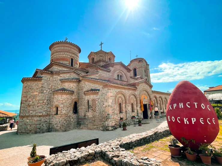 Church of St. Clement and Panteleimon shot by Emma.