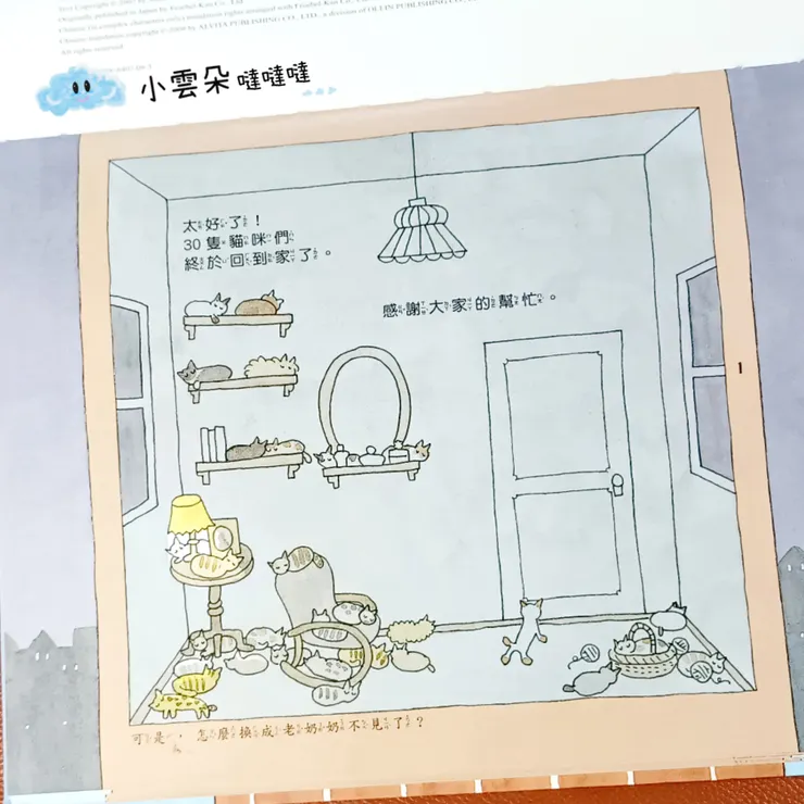 貓咪全不回家了！但是，老奶奶呢？