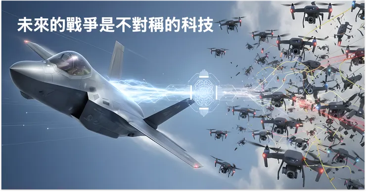 UMA 和傳統獨立顯卡，我自己覺得用大型戰機和小型無人機群來比擬也很適合。