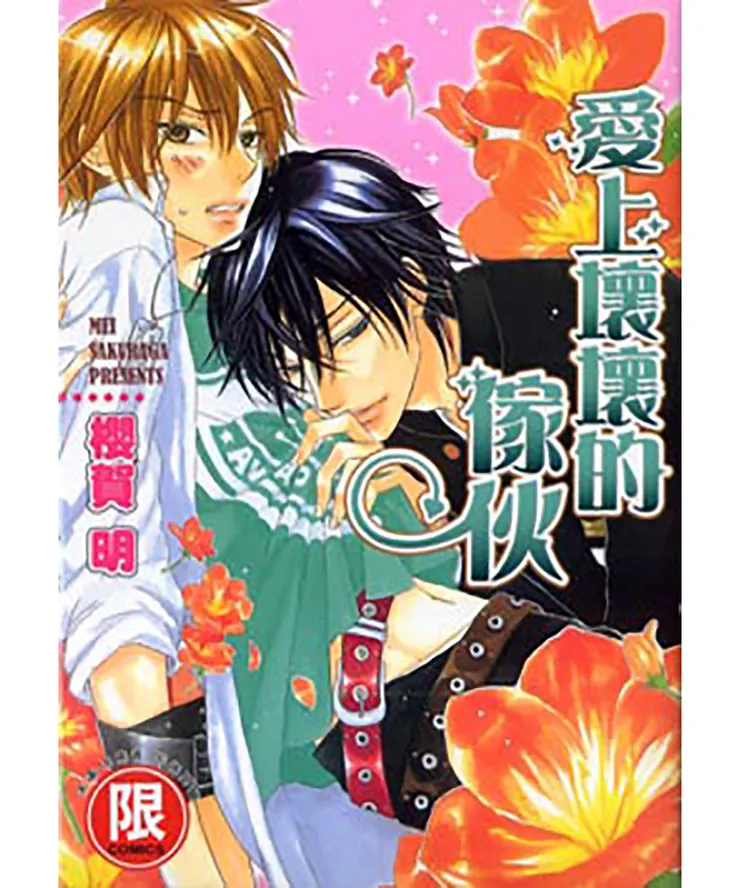 愛上壞壞的傢伙 櫻賀明 &nbsp;(老師出很多系列，畫風也是走帥哥型的，受都很艷。)