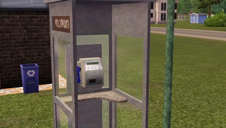 超老舊的電話...