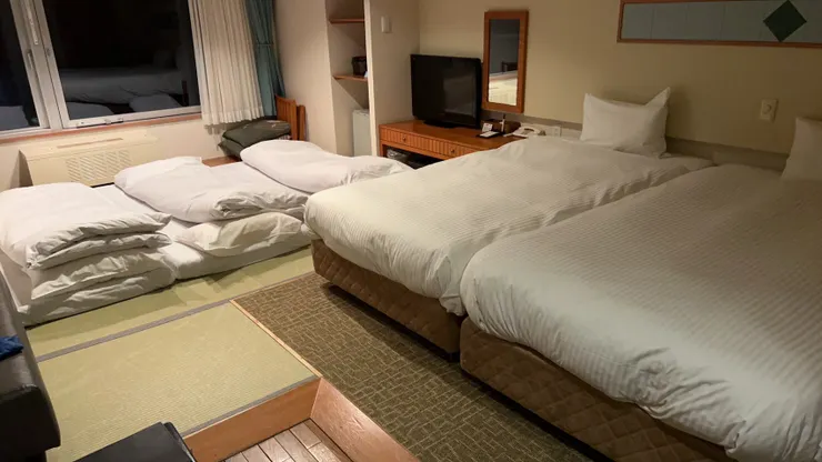 洞爺湖萬世閤酒店．湖景房