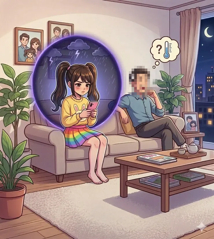 爸比OS:怎麼有股寒涼之氣...隱隱襲來......