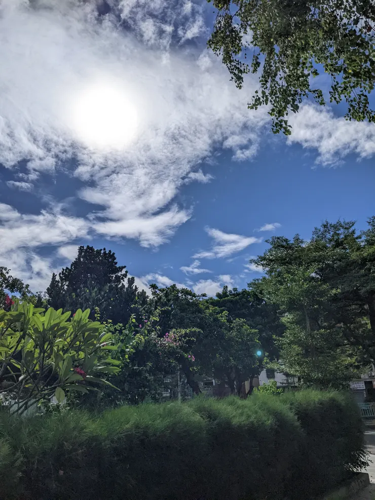 看到太陽覺得好幸福