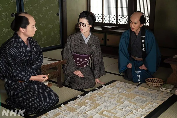 歌麿為商品系圖的製作提供建議