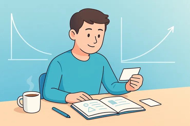 善用間隔重複法（SRS），讓筆記不只好看，更能在對的時間被重新喚醒。