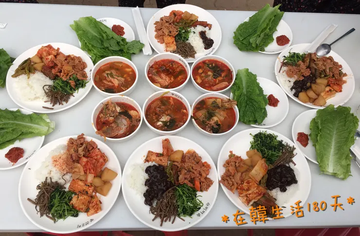 超豐盛的韓式自助餐