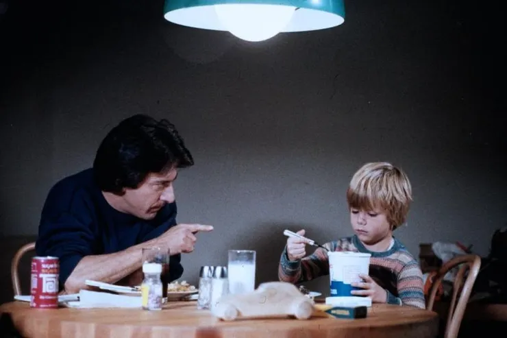 Dustin Hoffman 與天才童星 Justin Henry 的演出