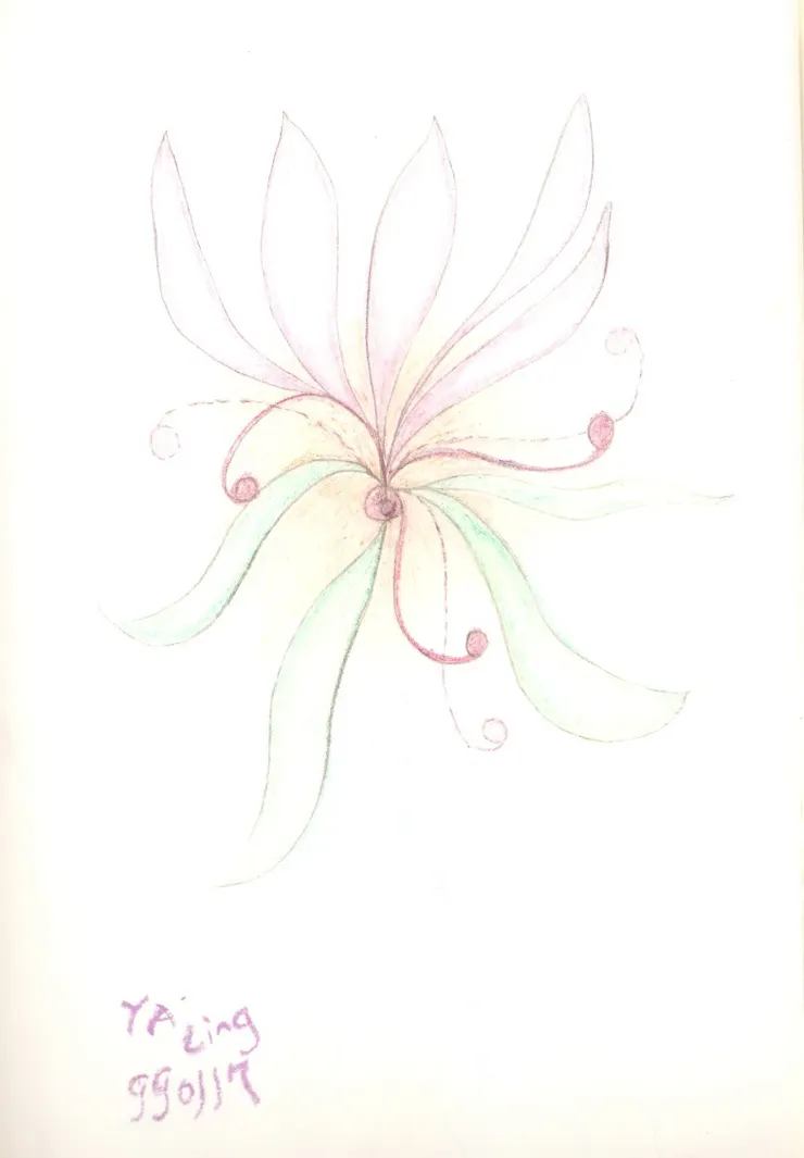 花靈原稿/Mingling 手繪