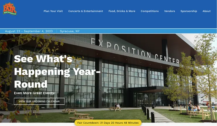 2023紐約州博覽會於8/23舉行（圖片來源：官網）