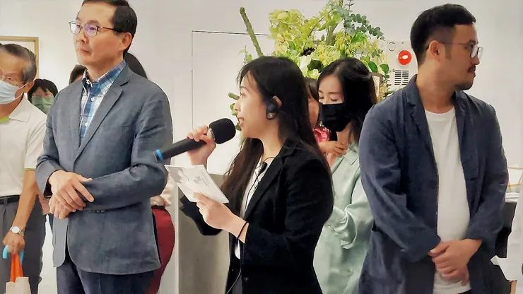 金車發言人表達藉由美術主軸、鼓舞出青年創作同時扶持國內的藝術創作。