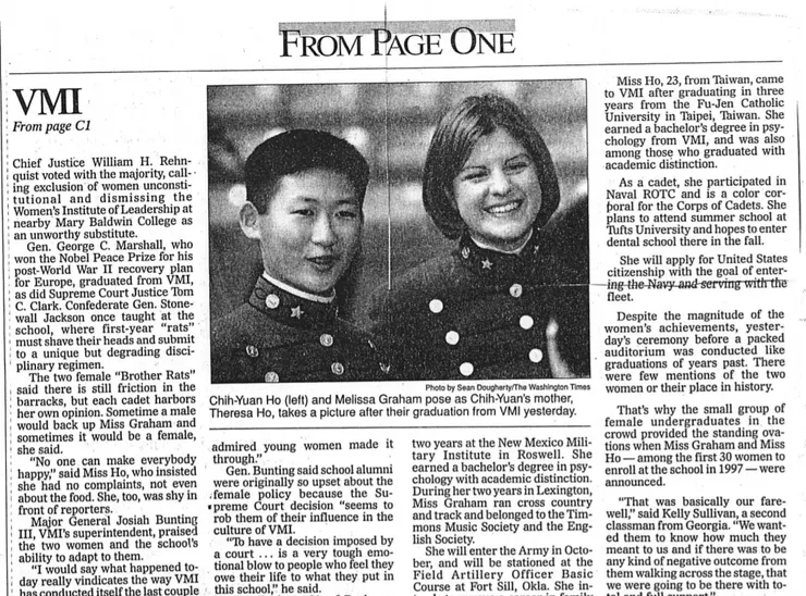 1999年5月2日《華盛頓時報》