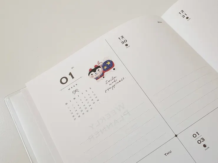 手帳內頁小插圖