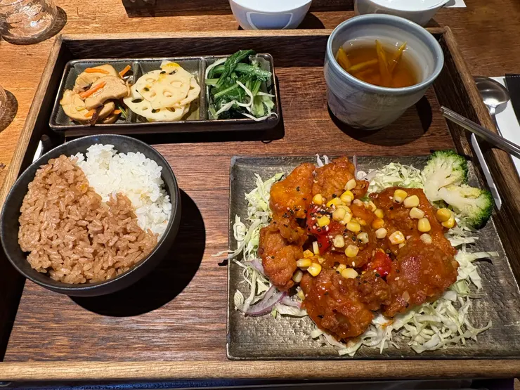 我點的餐：果香糖醋咕咕雞