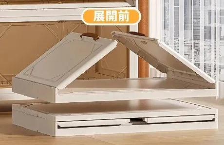 簡易安裝｜折疊式收納箱
