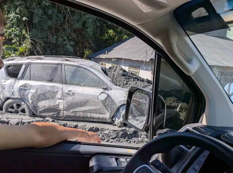 花蓮光復鄉-災區現場