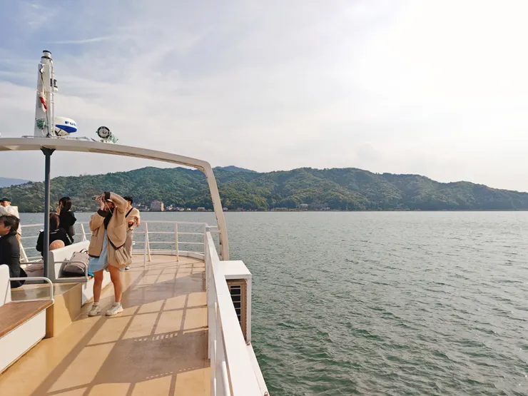 隨船伴飛的海鷗飛鷹