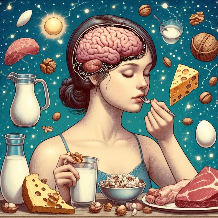 從大腦演變的過程,熱量的攝取對大腦發展非常重要。