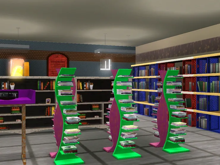 各式各樣的CD和影碟。