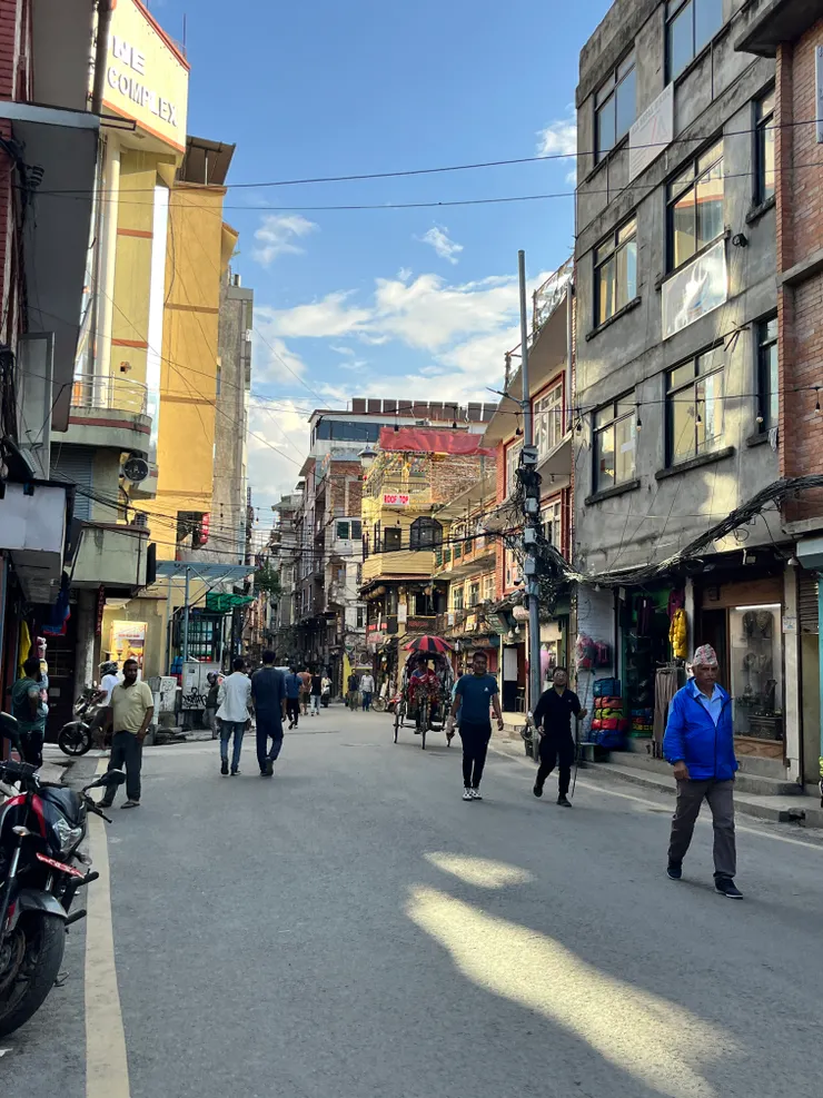 傍晚的塔米爾街道