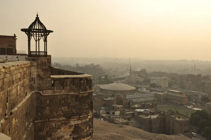 薩拉丁城堡觀看開羅，攝於2021年