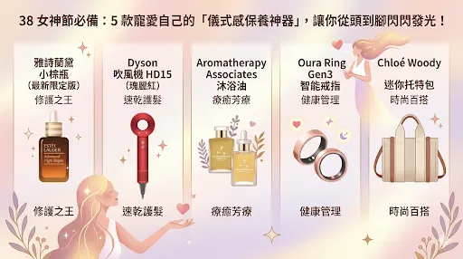 5 款寵愛自己的「儀式感保養神器」