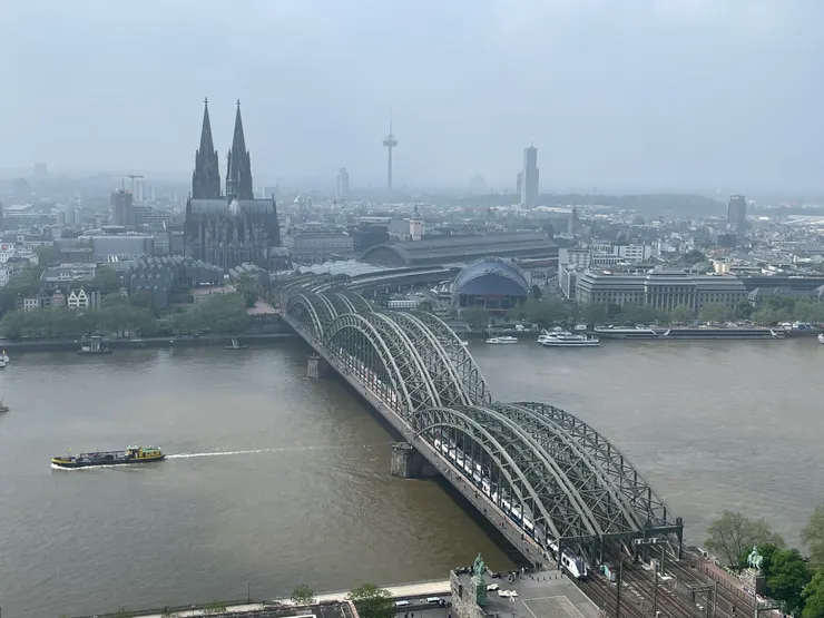 俯瞰科隆的風景
