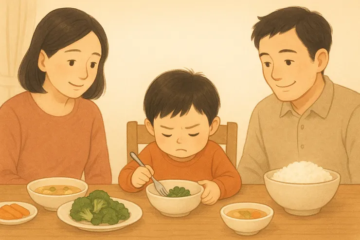 孩子挑食不等於「不乖」,多一點理解與等待,飲食習慣就有機會慢慢長出。