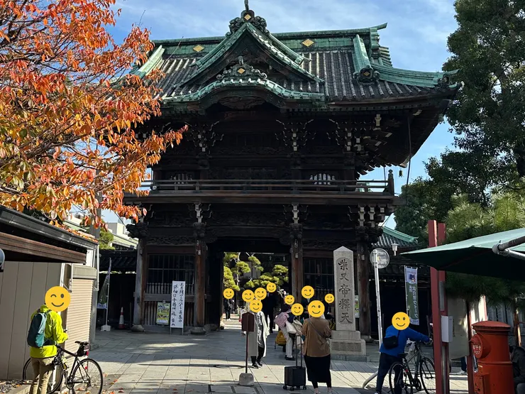 因為那天是假期，早上10點已經人流不絕，一直拍不到帝釋天的空鏡