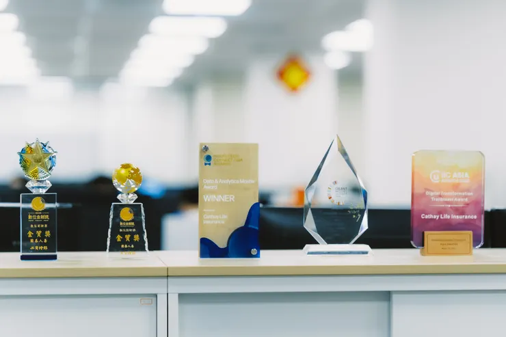 國泰數據暨人工智慧發展部獲獎無數 ꙳⸌♡⸍꙳