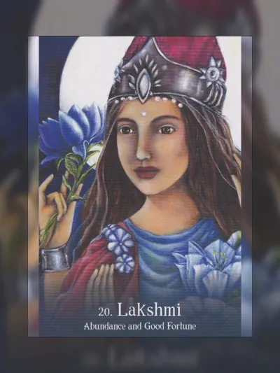 ｜今日牌卡：吉祥天女（Lakshmi）｜