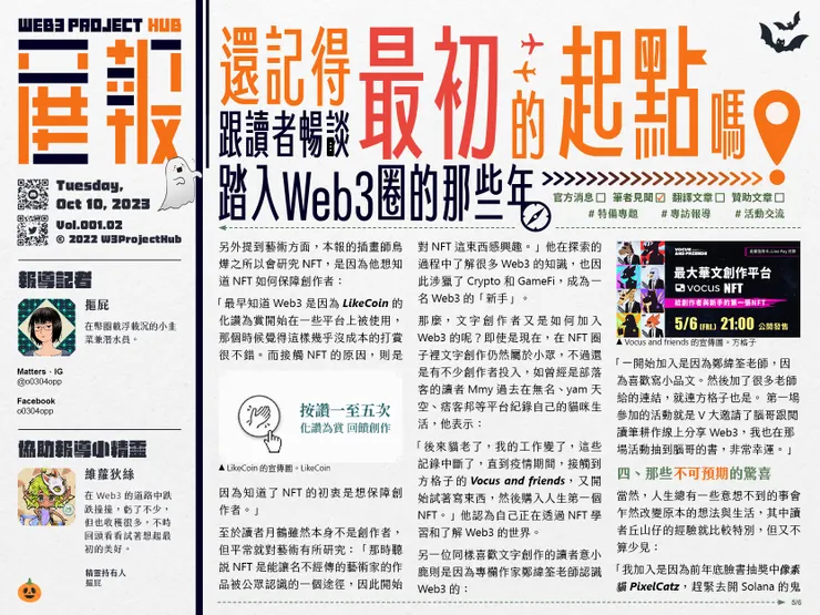 還記得最初的起點嗎？跟讀者暢談踏入Web3圈的那些年-5