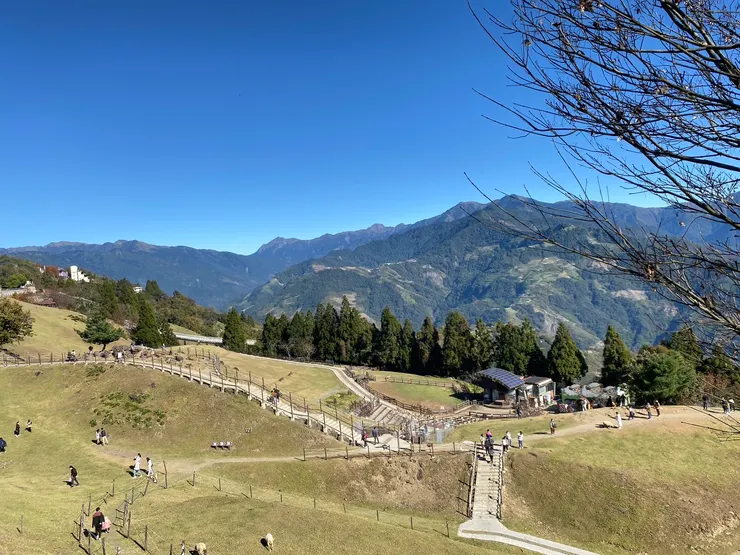 這樣視野的清境農場，很好看。