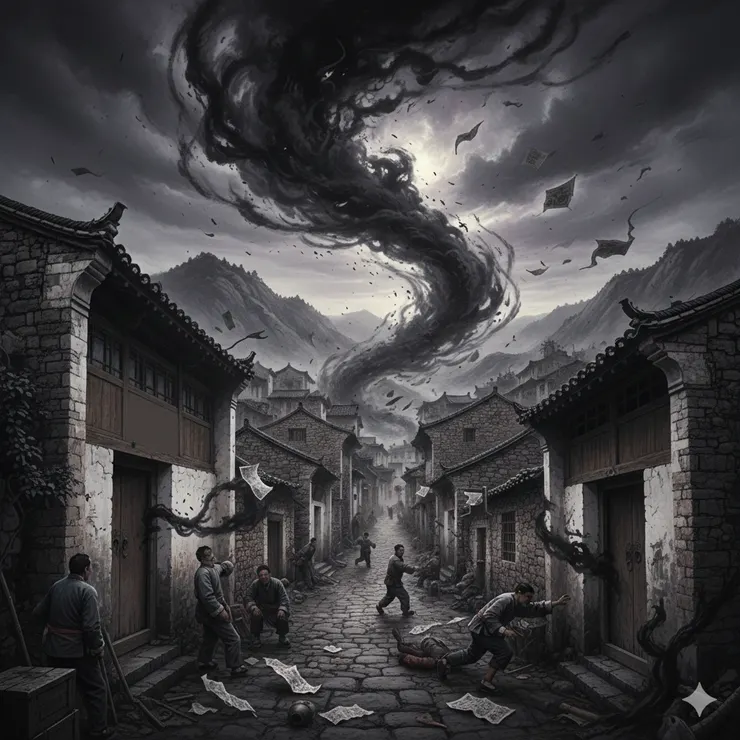 我外公認為，跟共產交手的感覺，就像是面對一陣奇怪的旋風