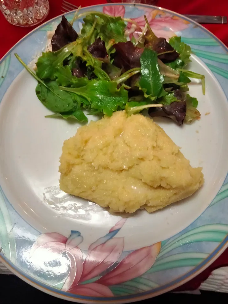 藏著戈貢佐拉起司的波倫塔