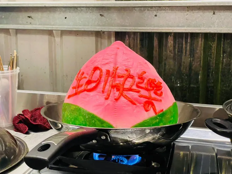 子母壽桃