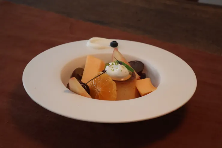 水果焦糖卡仕達烤布丁