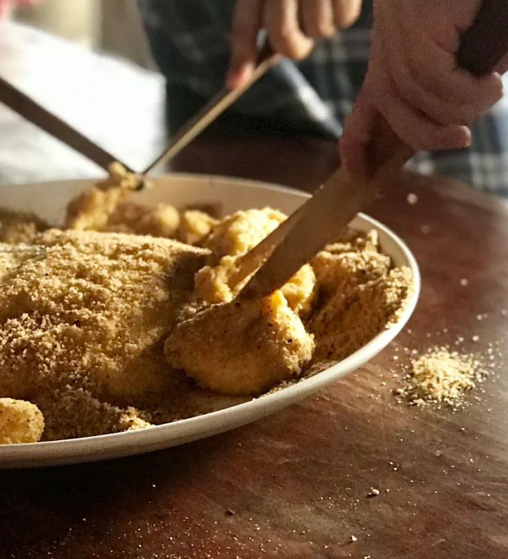 新鮮現搗南瓜麻糬好Q軟美味