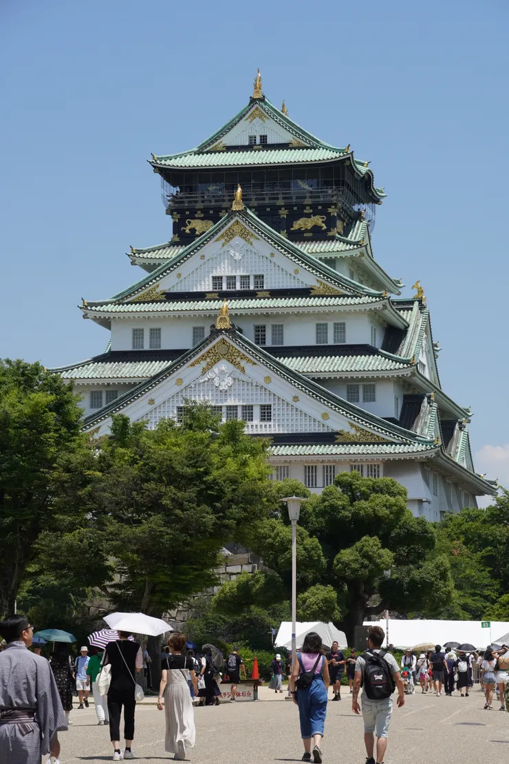 來大阪最重要的目的就是想看一下大阪城