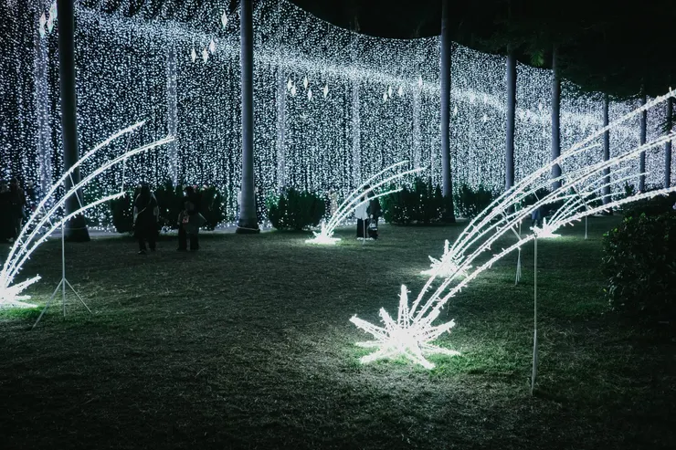 星願寄語(位置:中央公園椰林大道旁的草地/流光拱廊旁)