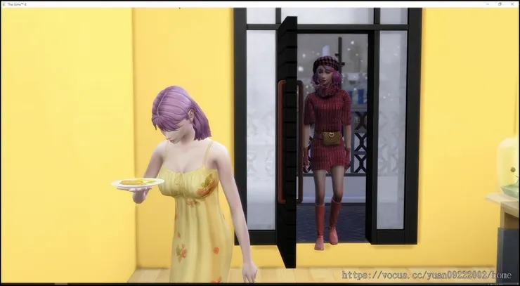 小可還突然上門來。