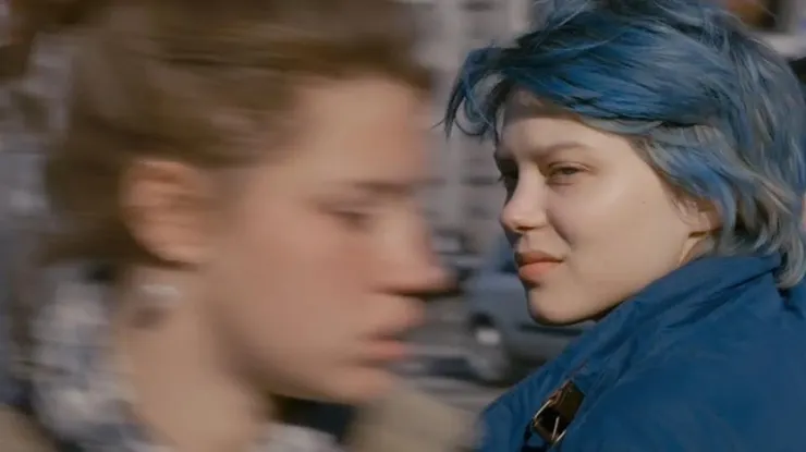 《藍色是最溫暖的顏色》電影劇照／MyVideo 影音 提供