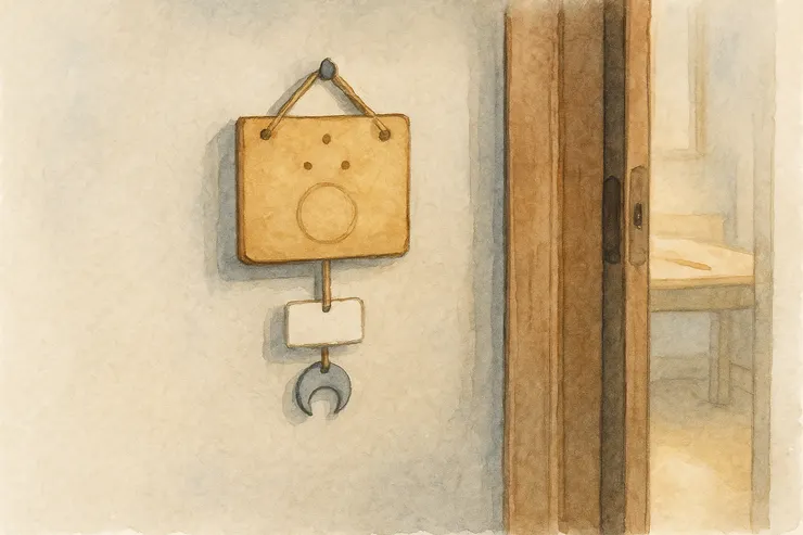 語已落位,光來落款。