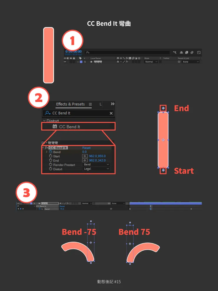 CC Bend It 步驟
