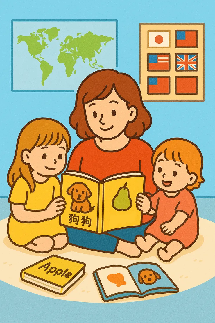 打造多語環境,開啟孩子對世界的好奇與包容。