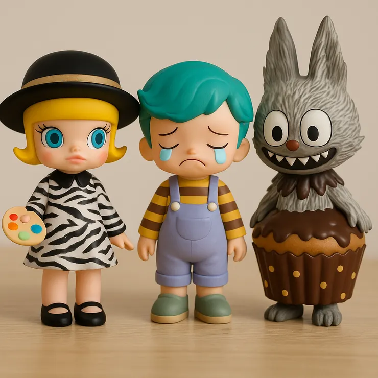 Popmart 三大人氣 IP 大解析!Molly、Crybaby、Labubu 爆紅原因一次看