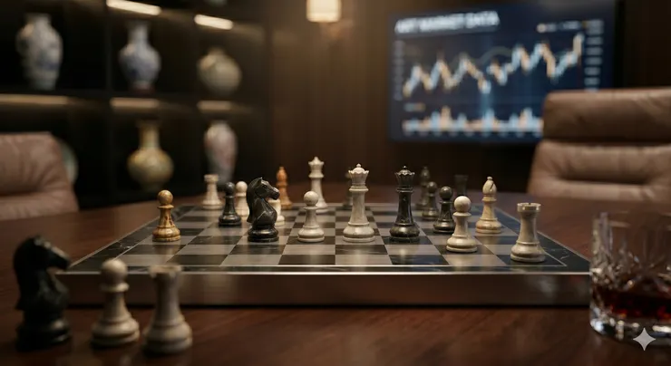 藝術資產配置策略與賽局理論定位