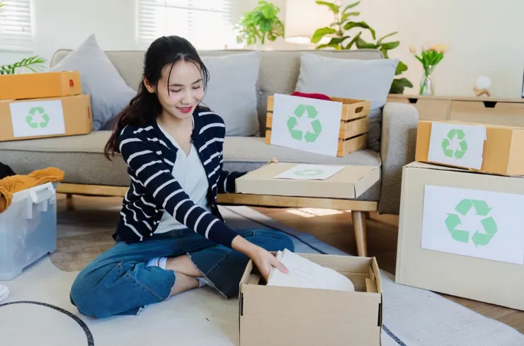 每天花15分鐘整理一個角落，當妳斷捨離掉那些「以後可能會用到」但實際上三年沒碰的垃圾時，妳的思緒也會跟著清爽起來。圖/123RF圖庫