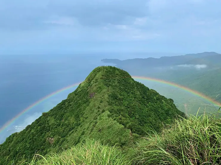2019年幸運的見到黑金剛與彩虹